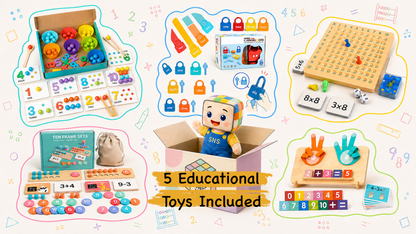 5-in-1  Math Learning bundle – Includes 5 Educational Games