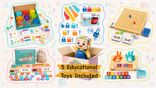 5-in-1  Math Learning bundle – Includes 5 Educational Games