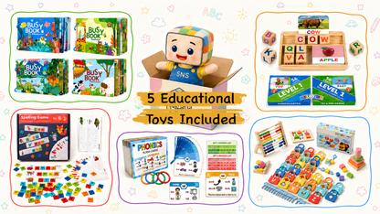5-in-1 Alphabet Learning Bundle - Includes 5 Educational Games