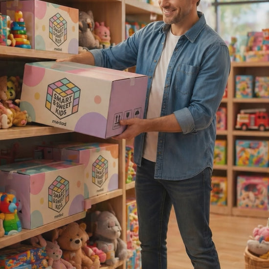Unboxing the 5-in-1 Alphabet & Language Learning Kit for Kids. Watch as we explore the exciting educational toys inside the box, including alphabet locks, phonics flashcards, spelling game, and more. Perfect for enhancing early literacy and cognitive skills in children.