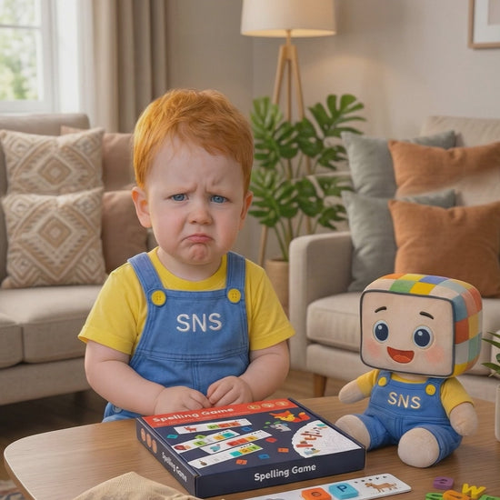 Unboxing video of an educational toy set featuring colorful letter boards with locks and keys, showcasing all the pieces inside the box and its contents.